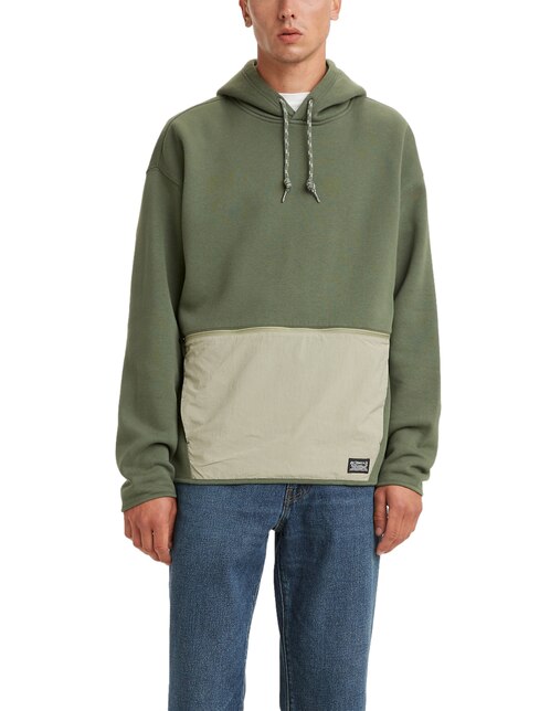 Sudadera levi's cuello redondo con capucha en SB