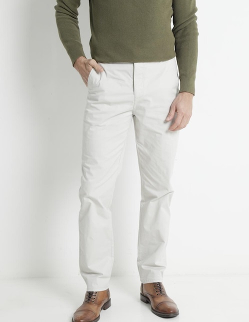 Pantalón chino recto para hombre 1