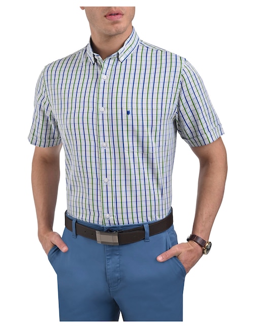 Camisa casual Yale manga corta para hombre