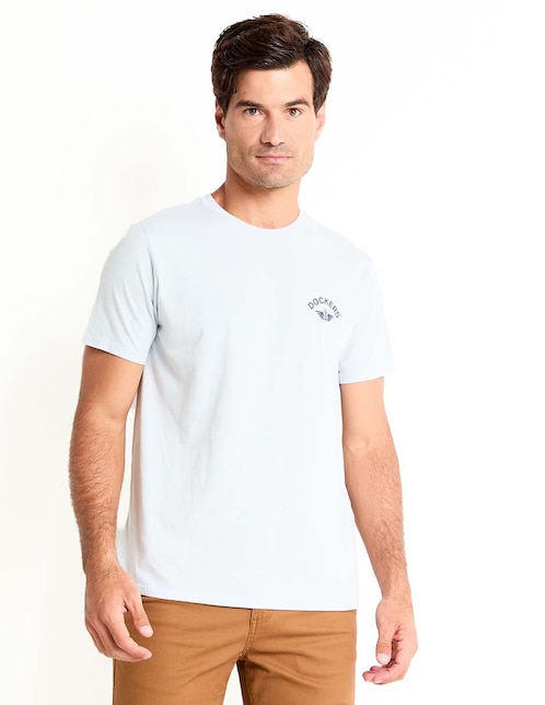Playera cuello redondo para hombre 1