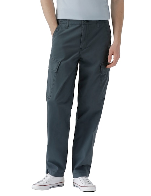 Pantalón regular de algodón para hombre 1
