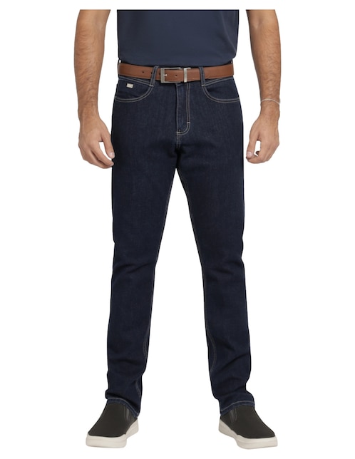 Jeans slim 112373363 lavado rinse para hombre 1