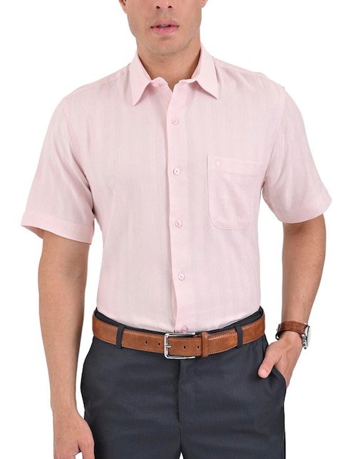 Camisa casual manga corta para hombre 1