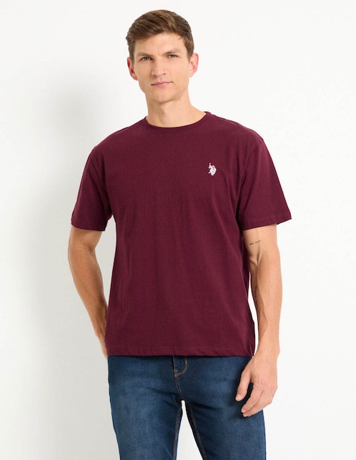 Playera cuello redondo para hombre 1