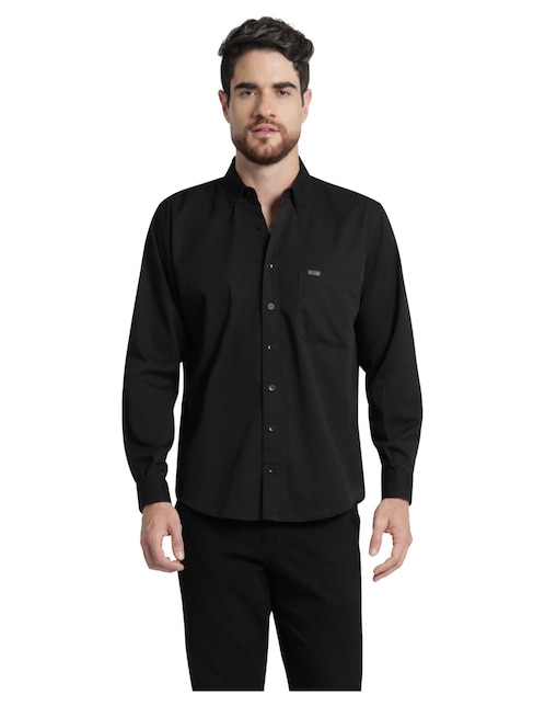 Camisa casual Lee manga larga para hombre