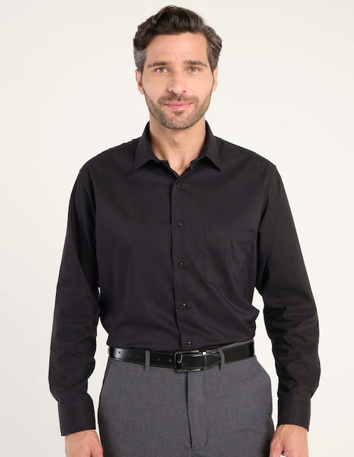 Camisa casual Lee de algodón manga corta para hombre