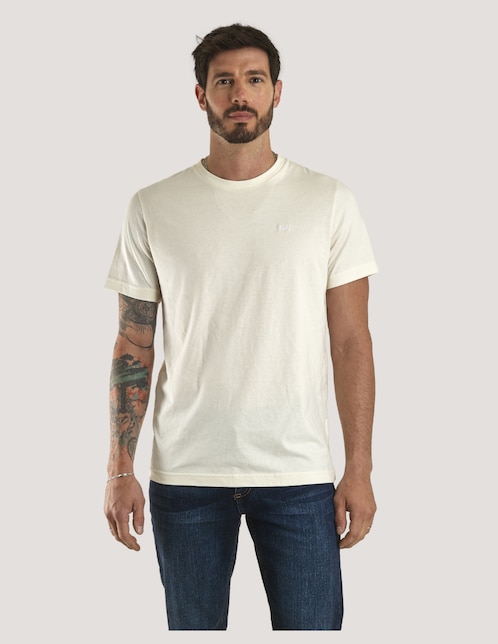 Playera cuello redondo para hombre 1