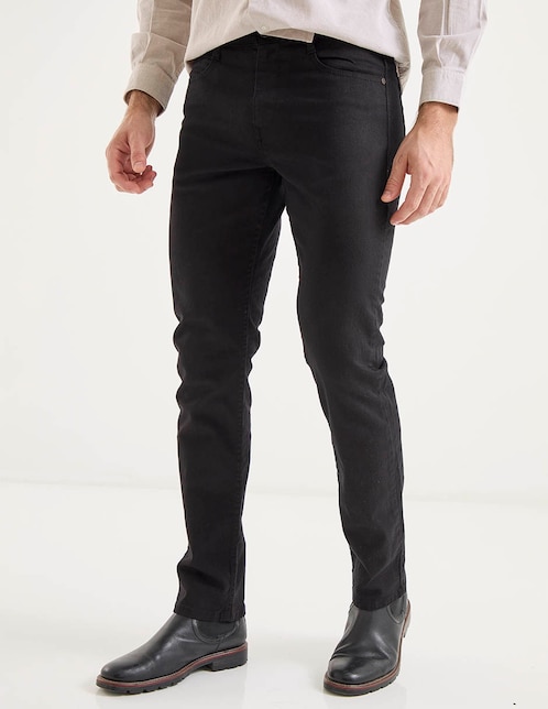 Pantalón casual slim Lee de algodón para hombre