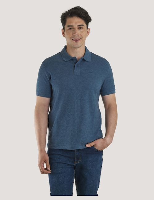 Playera tipo polo Lee para hombre