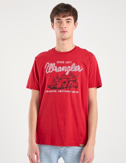 Playera cuello redondo para hombre 1