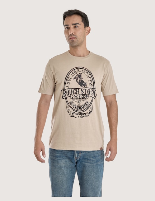 Playera cuello redondo para hombre 1