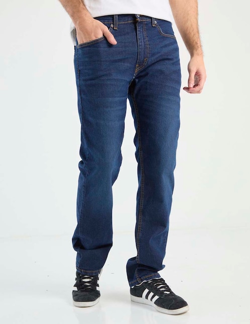 Jeans slim Levi´s lavado whisker para hombre