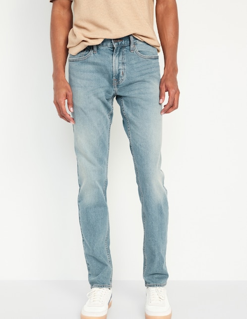 Jeans straight 220063-005 lavado claro para hombre 1