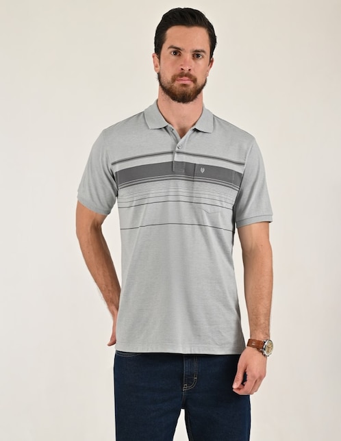 Playera tipo polo Yale para hombre