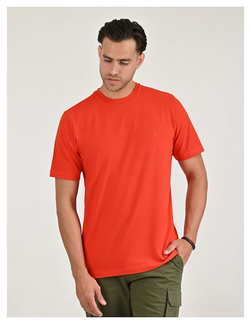 Playera cuello redondo para hombre 1