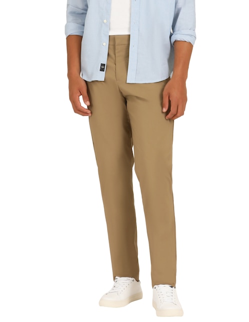 Pantalón chino slim de algodón para hombre 1