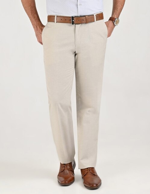 Pantalón business casual chino slim para hombre 1