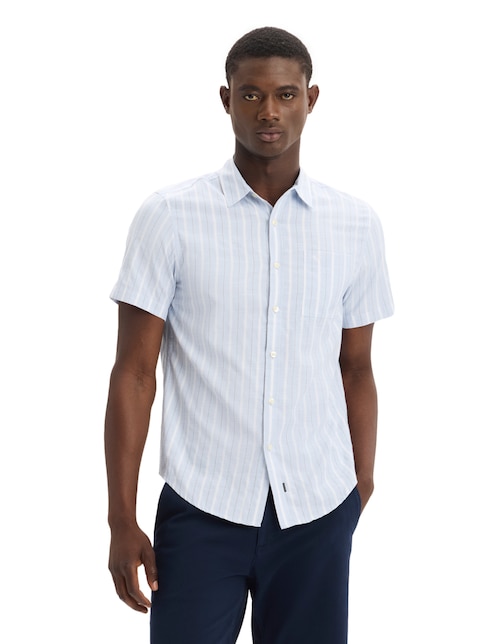 Camisa casual Dockers manga corta para hombre