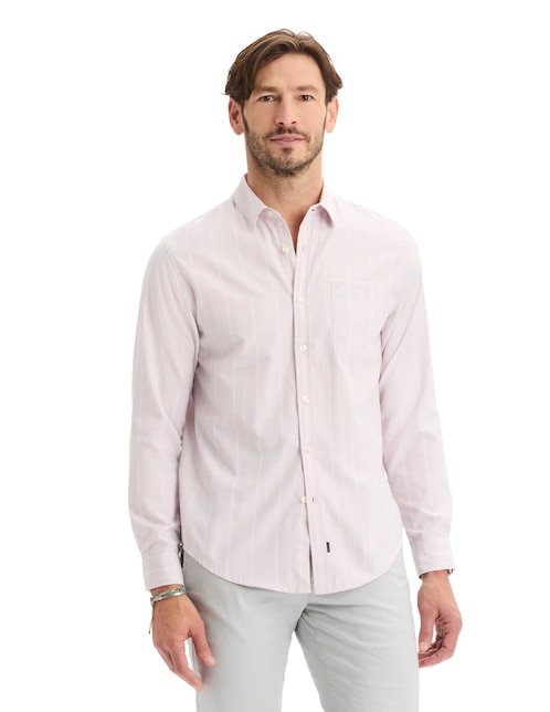 Camisa casual Dockers manga larga para hombre