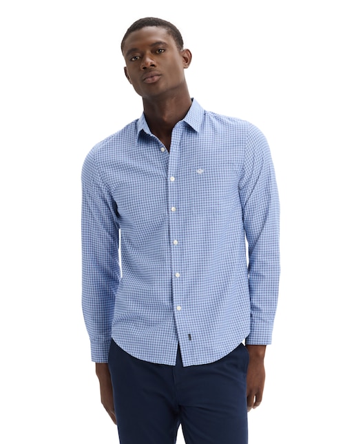 Camisa casual Dockers manga larga para hombre