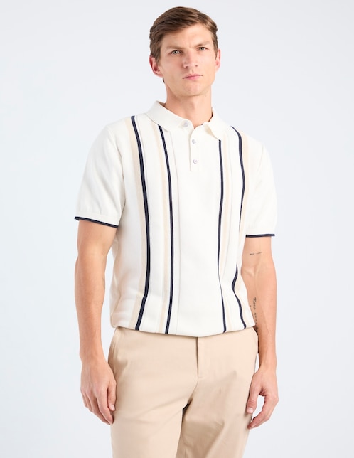 Playera tipo polo Point zero para hombre