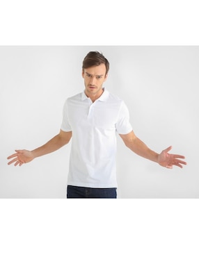 Playera Tipo Polo Yale Para Hombre