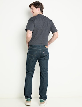 Jeans straight Levi´s 501 lavado obscuro para hombre