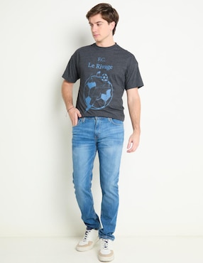 Jeans slim Levi´s 511 lavado stone wash para hombre
