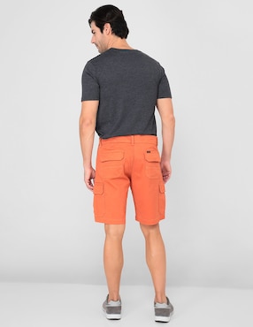 Bermuda Lee de algodón para hombre