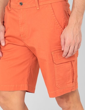 Bermuda Lee de algodón para hombre