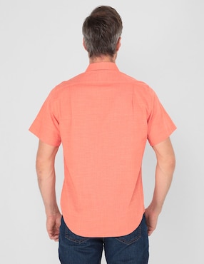 Camisa casual LEE de algodón manga corta para hombre