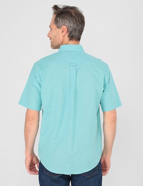 Camisa casual LEE de algodón manga corta para hombre