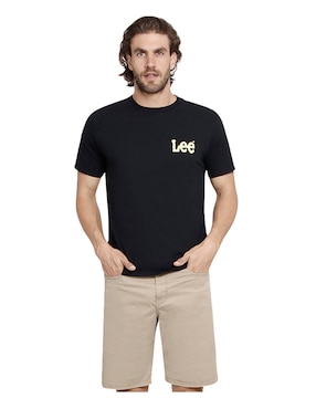 Playera Lee Cuello Redondo Para Hombre