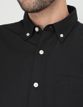 Camisa casual Dockers de algodón manga larga para hombre