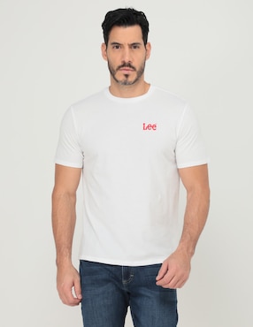 Playera Lee Cuello Redondo Para Hombre