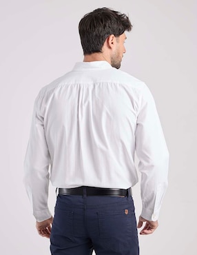 Camisa Casual Dockers de algodón manga larga para hombre