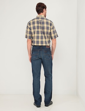 Jeans slim Lee lavado whisker para hombre
