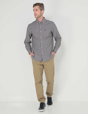 Pantalón recto Dockers de algodón para hombre