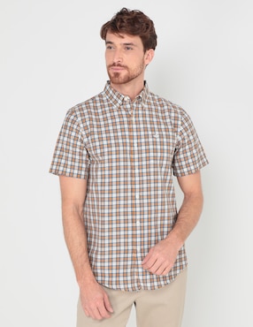 Camisa Casual Dockers Manga Corta Para Hombre