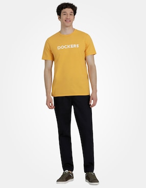 Pantalón jogger recto Dockers de gabardina para hombre