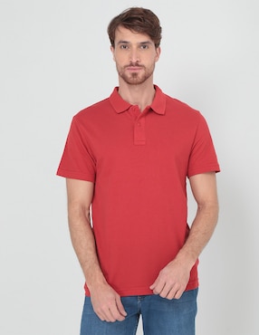 Playera Tipo Polo Lee Para Hombre