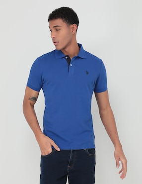 Playera Tipo Polo Us Polo Para Hombre