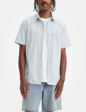 Camisa Casual Levi's Manga Corta Para Hombre