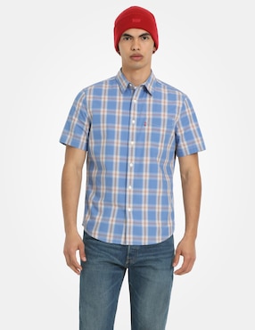 Camisa Casual Levi´s Manga Corta Para Hombre