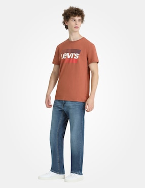 Jeans straight Levi´s 505 lavado whisker para hombre