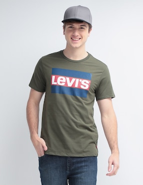 Playera Levi's Cuello Redondo Para Hombre