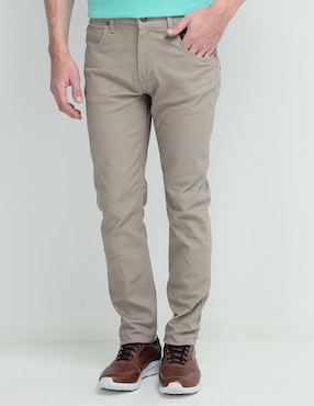 Pantalón Slim Lee De Gabardina Para Hombre