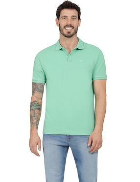 Playera Tipo Polo Lee Para Hombre