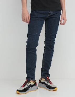 Jeans Skinny Levi's Lavado Obscuro Para Hombre