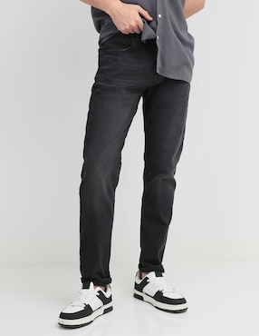 Jeans Slim Levi's Deslavado Para Hombre